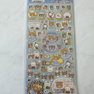 D5-D6 2020 Sticker Sheet Red Riding Hood Gold Accents (Right - Blue D6) - Image 2