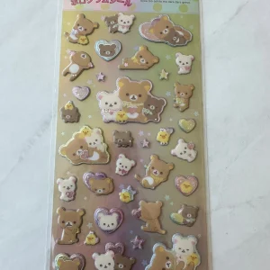 B245-B247 2022 Sticker Sheet Holographic Puffy (Left - Yellow B247) - Image 4