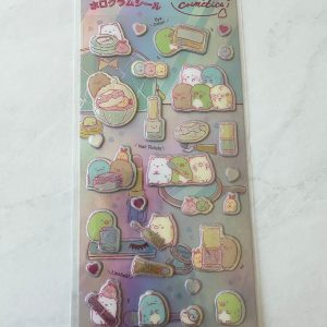 B242-B244 2022 Sticker Sheet Holographic Puffy (Left - B243) - Image 2