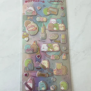 B242-B244 2022 Sticker Sheet Holographic Puffy (Middle - B242) - Image 2