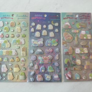 B242-B244 2022 Sticker Sheet Holographic Puffy (Left - B243)