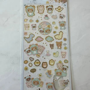 Alternative view of D3-D4 2020 Sticker Sheet Dinosaur (Right - Blue D3)
