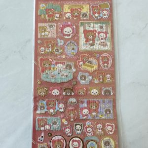 D5-D6 2020 Sticker Sheet Red Riding Hood Gold Accents (Right - Blue D6) - Image 3