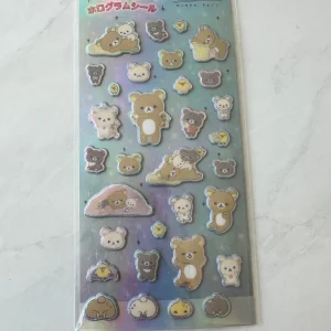 B245-B247 2022 Sticker Sheet Holographic Puffy (Left - Yellow B247) - Image 2