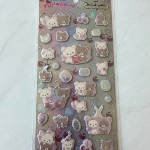 B245-B247 2022 Sticker Sheet Holographic Puffy (Right - Blue B245) - Image 3