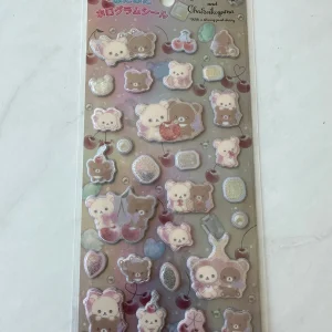 B245-B247 2022 Sticker Sheet Holographic Puffy (Left - Yellow B247) - Image 3