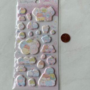 B183/B184 New Sumikkogurashi Puffy Sticker Sheet Yochi Yochi Baby (Right - Blue B184) - Image 3