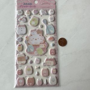 B185 2022 Sticker Sheet Glitter Puffy