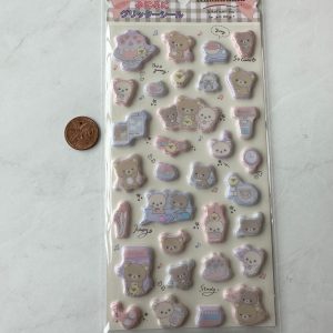 C86-C87 2022 Sticker Sheet Glitter Puffy (Right - Cream C86) - Image 2