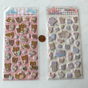 C86-C87 2022 Sticker Sheet Glitter Puffy (Right - Cream C86)