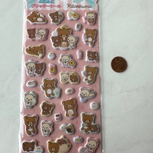 C86-C87 2022 Sticker Sheet Glitter Puffy (Right - Cream C86) - Image 3