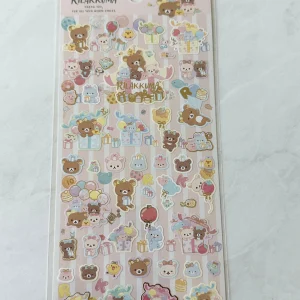 B307/B310 2023 Rilakkuma Sticker Sheet (Left - Yellow B310) - Image 3