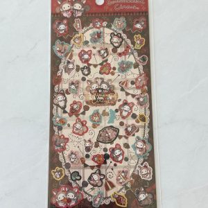 Alternative view of B323-B324 2022 Sentimental Circus Sticker Sheet (Left - Black B323)