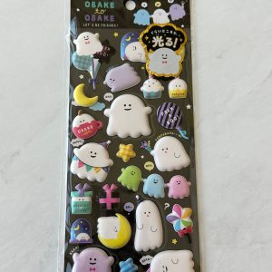B321-B322 Obake Puffy sticker sheet (Right - Purple B322) - Image 3