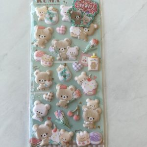 B319-B320 Puffy sticker sheet (Right - unicorn B319) - Image 3