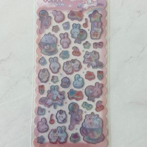 Jelly Sticker Sheet (Left - pink) - Image 3