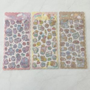 Jelly Sticker Sheet (Left - pink)