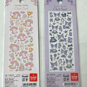 B170-B171 2022 sticker sheet (Kuromi B171) - Image 4