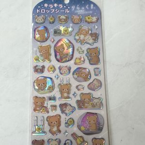 A46-A49 Rilakkuma Sticker Sheet new drop seal 2023 (Left - Yellow A49) - Image 2