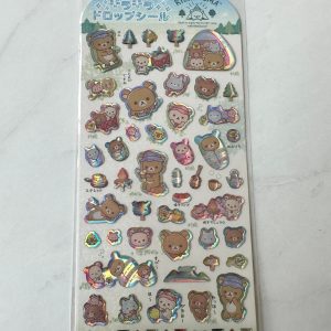 A46-A49 Rilakkuma Sticker Sheet new drop seal 2023 (Left - Yellow A49) - Image 4