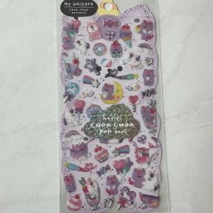 A26-A27 Pop Seal Holographic Sticker Sheet (Left - Blue A27) - Image 3