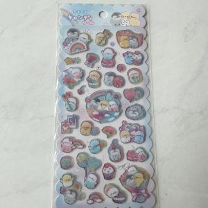A30-A31 Jelly Sticker Sheet glitter accents (Right - Green A31) - Image 2