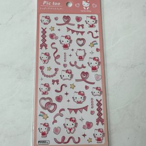 A5-A6 2023 silver outline sticker sheet (HKitty A5) - Image 2