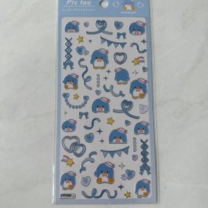A7-A8 2023 silver outline sticker sheet (TuxSam A8) - Image 3