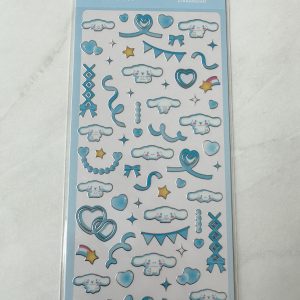 A9-A10 2023 silver outline sticker sheet (Cinna A9) - Image 2