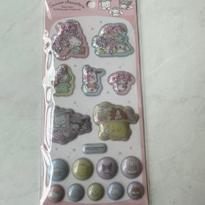 A17 2023 Puffy dry shaker sticker sheet