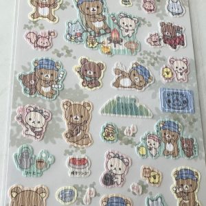 A65-A66 2023 Sticker Sheet Camping (Right - Green A64) - Image 3
