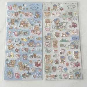 A65-A66 2023 Sticker Sheet Camping (Right - Green A64)