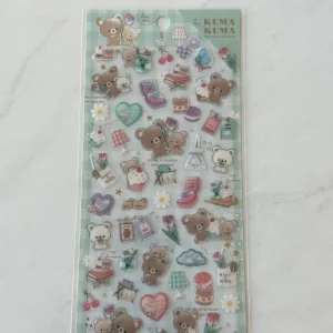 A63-A64 Jelly Sticker Sheet glitter accents - Image 3
