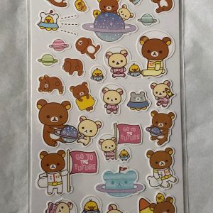 C5 Rilakkuma sticker sheet x