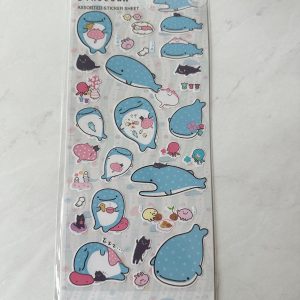C64-C65 2020 Whale Sticker Sheet (Left - White C64) - Image 2