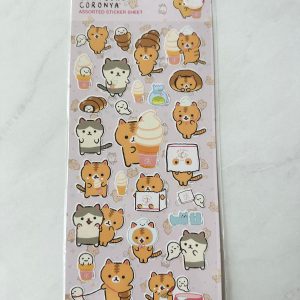 C68-C69 2021 Corocoro Sticker Sheet (Left - Green C68) - Image 3