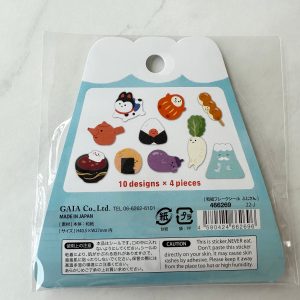 Alternative view of Y28 Sticker flakes sushi
