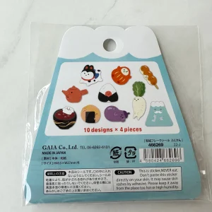 Alternative view of Y28 Sticker flakes sushi