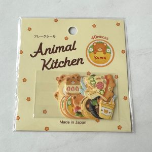 Y28 Animal Kitchen Sticker flakes 40pcs (Bunny - pink) - Image 5