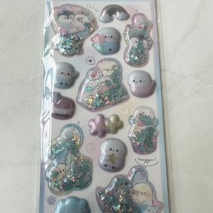 A95-A96 Puffy dry shaker sticker sheet (Left - Blue A95) - Image 2