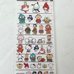 Alternative view of A90-A91 2023 4 Size Sticker Sheet (Right - KeroKero A90)