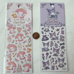 B170-B171 2022 sticker sheet (Kuromi B171)