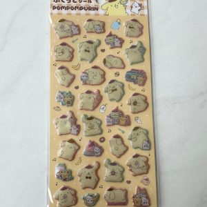 B337-B338 2023 Puffy pearlescent Sticker Sheet (Left - Pochacco B338) - Image 3