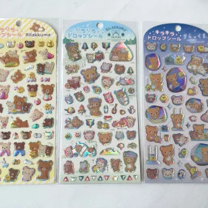 A46-A49 Rilakkuma Sticker Sheet new drop seal 2023