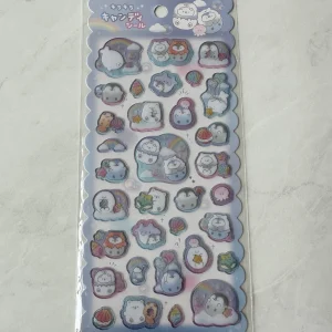 A32-A33 Jelly Sticker Sheet with glitter accents - Image 2