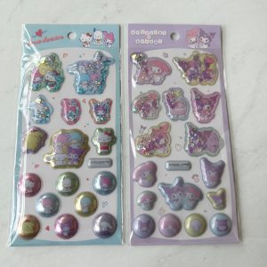 A15-A16 2023 Puffy dry shaker sticker sheet (Left - Blue A15)