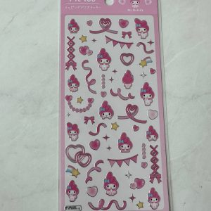 A5-A6 2023 silver outline sticker sheet (HKitty A5) - Image 3