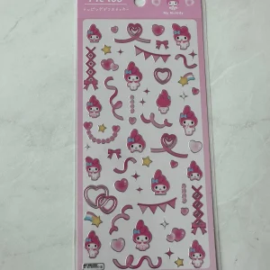 A5-A6 2023 silver outline sticker sheet (HKitty A5) - Image 3