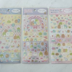 A57-A59 2023 Sumikko Sticker Sheet iridescent accents (Left - Blue A59)