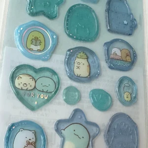 A135-A137 Clear jelly wax seal type stickers - Image 6